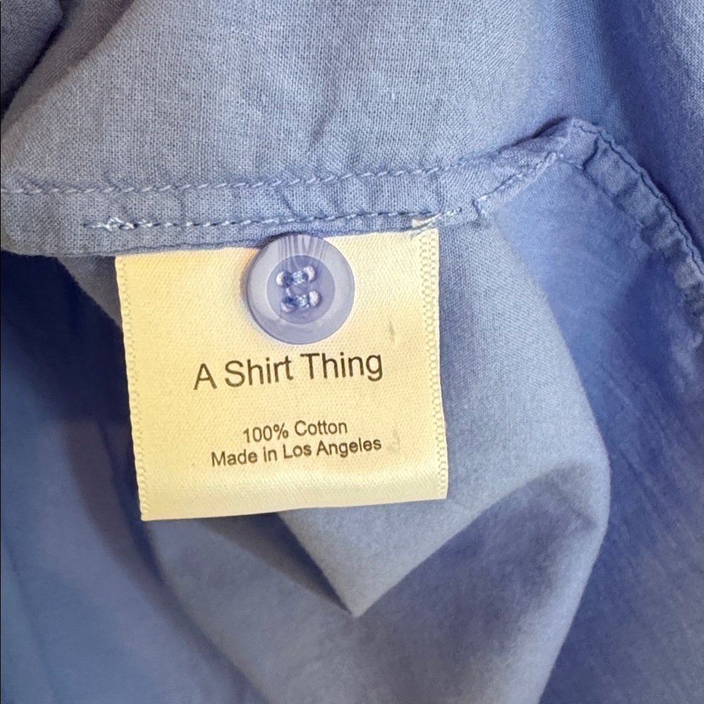 A Shirt Thing - Flora Cabo blouse Sz L - Picture 12 of 13